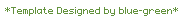 blue-green �t���[�f�ށA�o�i�[�쐬�A�e���v���[�g�z�z
